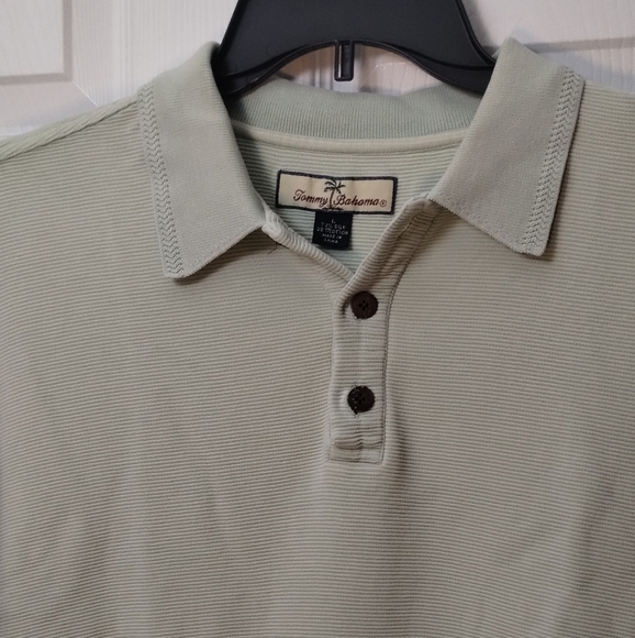 Tommy Bahama Silk Blend Polo Shirt - Picture 4 of 11